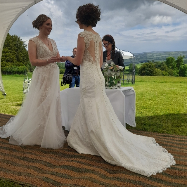 Ceremony · Bex & Louise 
Quaint Country Weddings ·